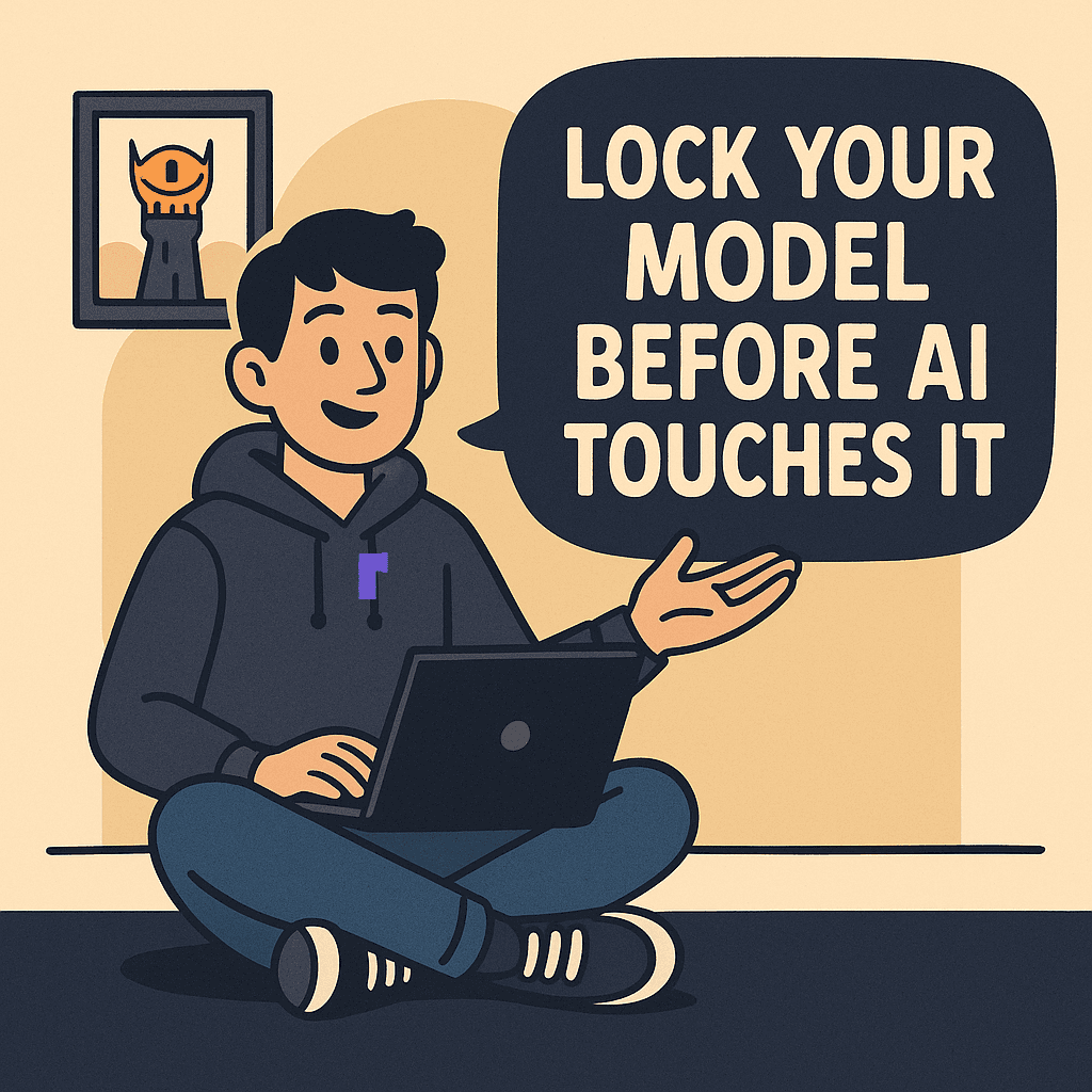 Stop Building on Shifting Sand: Lock Your Object Model Before AI Touches It -- card image