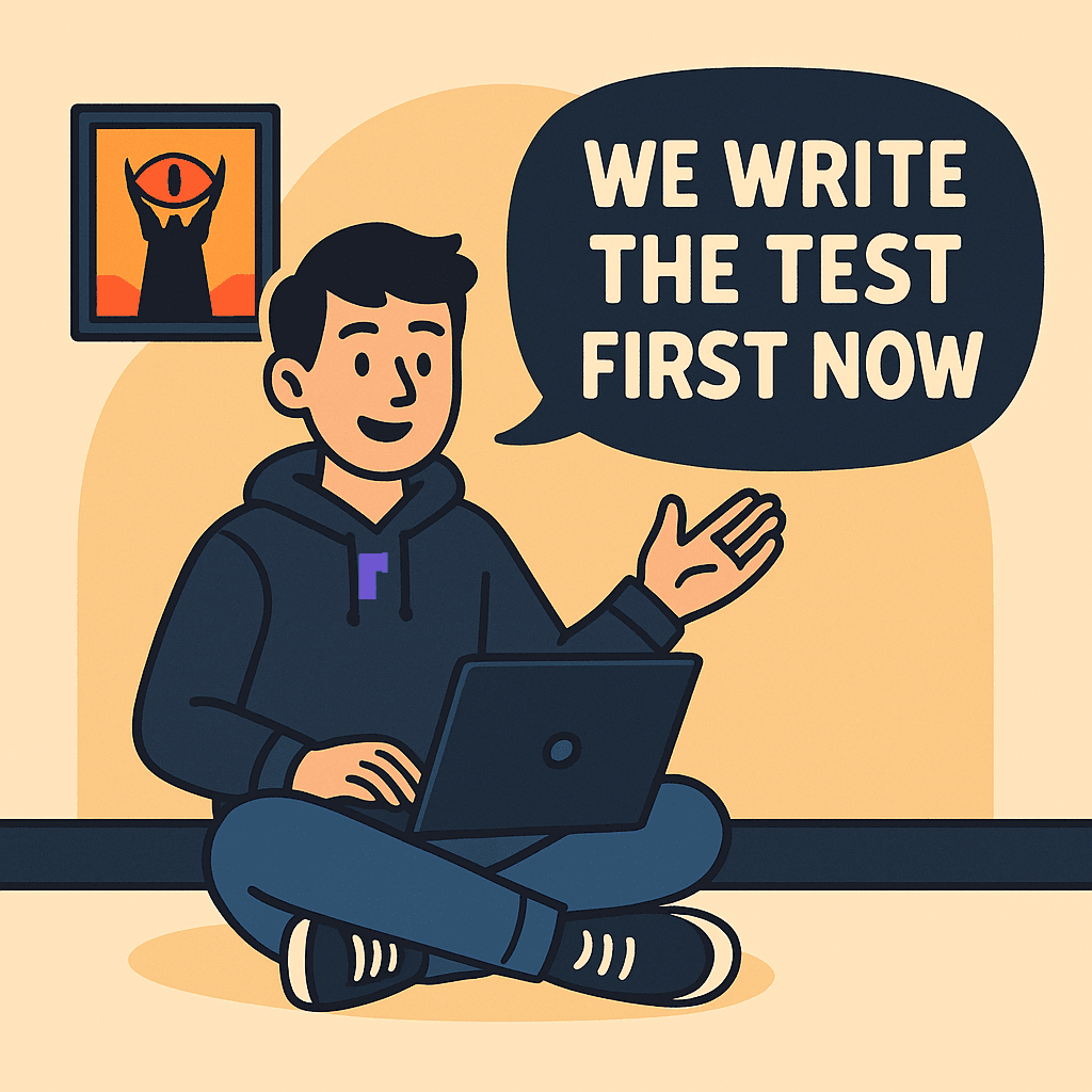 We Stopped Writing Tests After the Fact. Here's What We Do Instead. -- card image